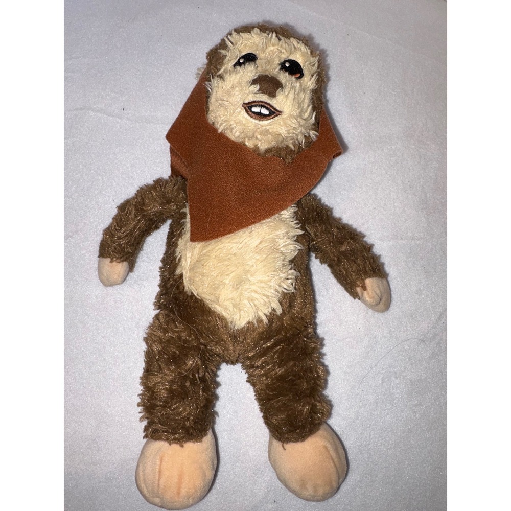 Build A-Bear Star Wars Wicket the Ewok Plush Stuffed Animal Brown 12 Inch Toy - Picture 8 of 9